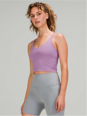 Lululemon Align Tank Top Wisteria Purple W1CW8S size 14 *no padding